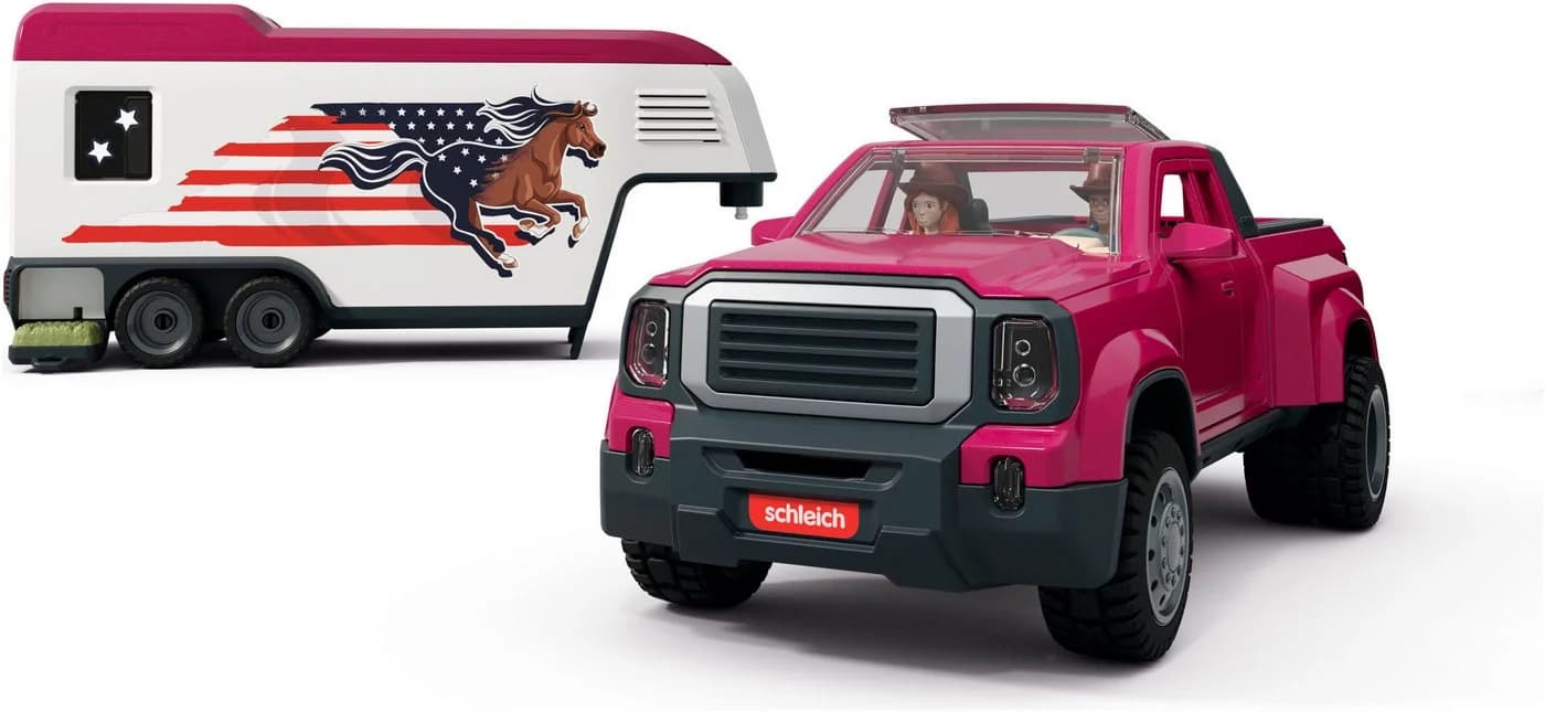 SCHLEICH HORSE CLUB Lakeside Truck mit Anhänger 42705 Bunt - Bild 4
