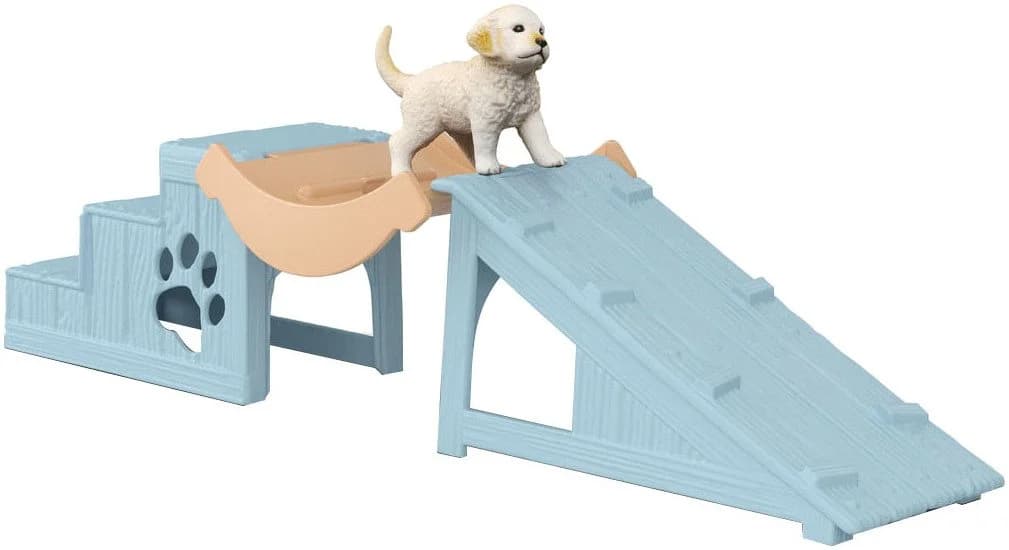 Schleich Spielwelt Farm World Abenteuerzeit für Welpen 12-tlg.