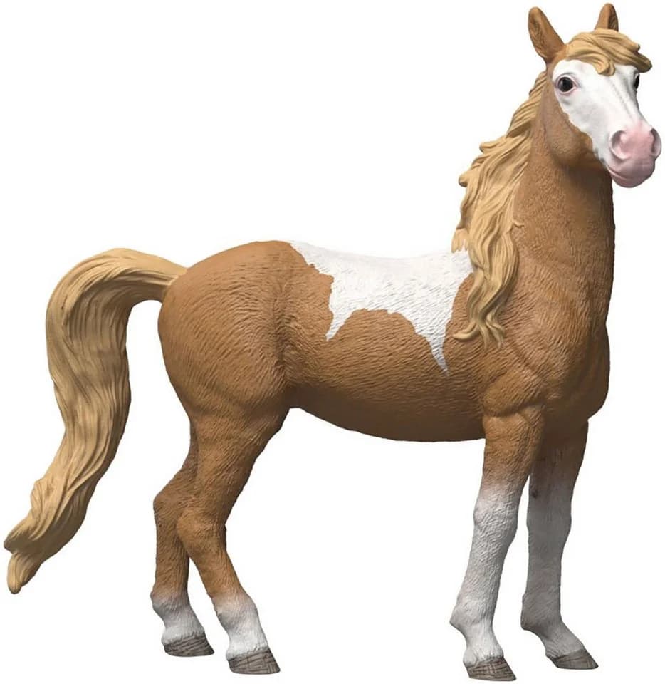 Schleich® Mustang Stute HORSE CLUB Weiß-Braun Kunststoff - Bild 2