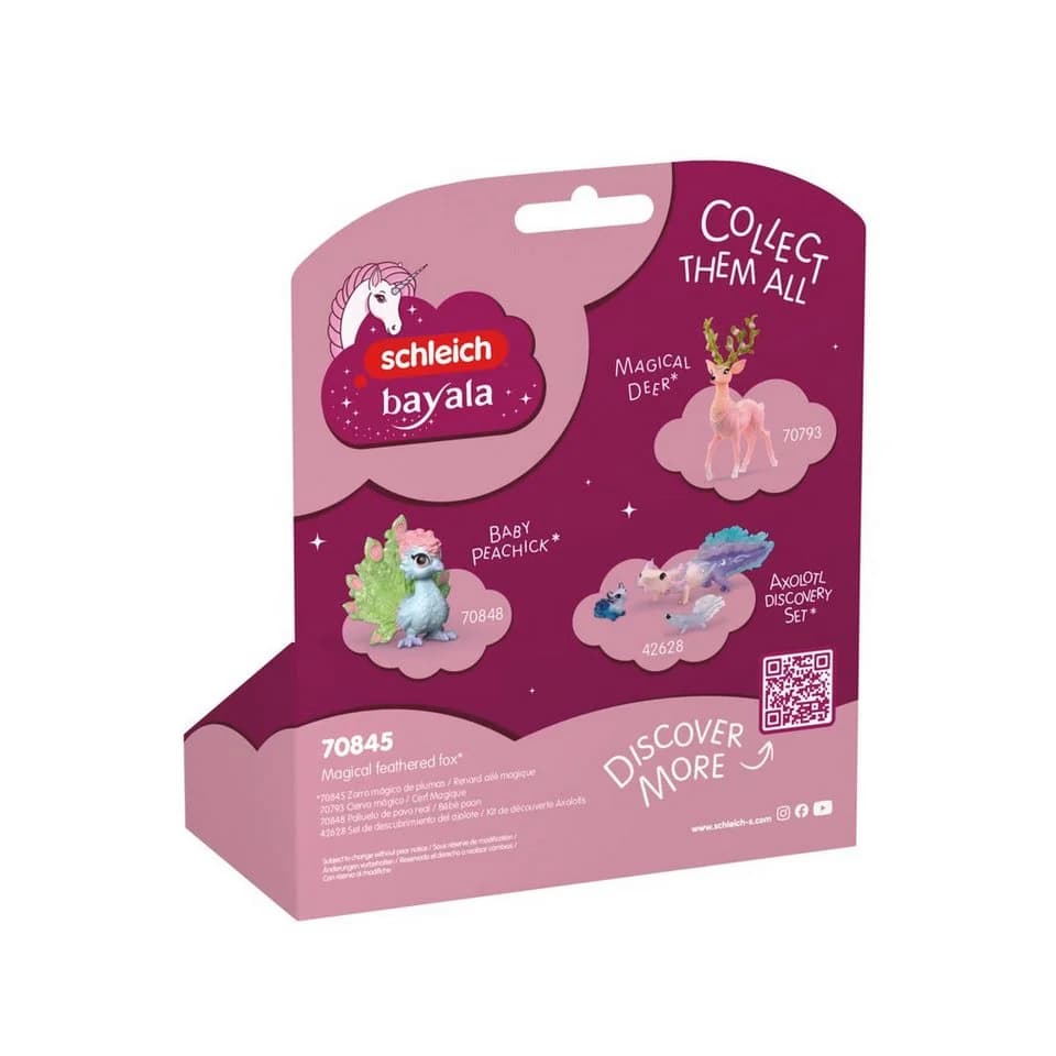 Schleich® Spielfigur BAYALA® Magischer Federfuchs Bunt