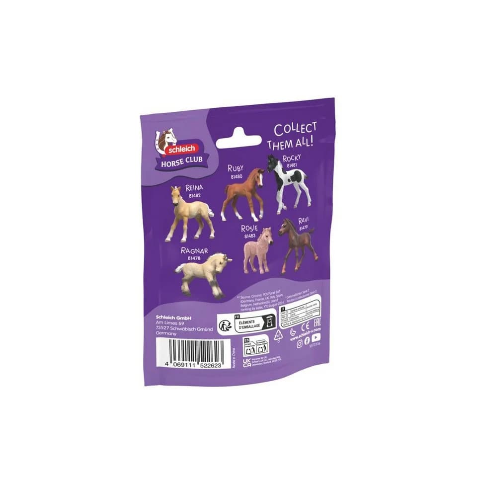 Schleich® HORSE CLUB Sammelfohlen Rusty beige/weiß/rosa Spielfigur - Bild 3