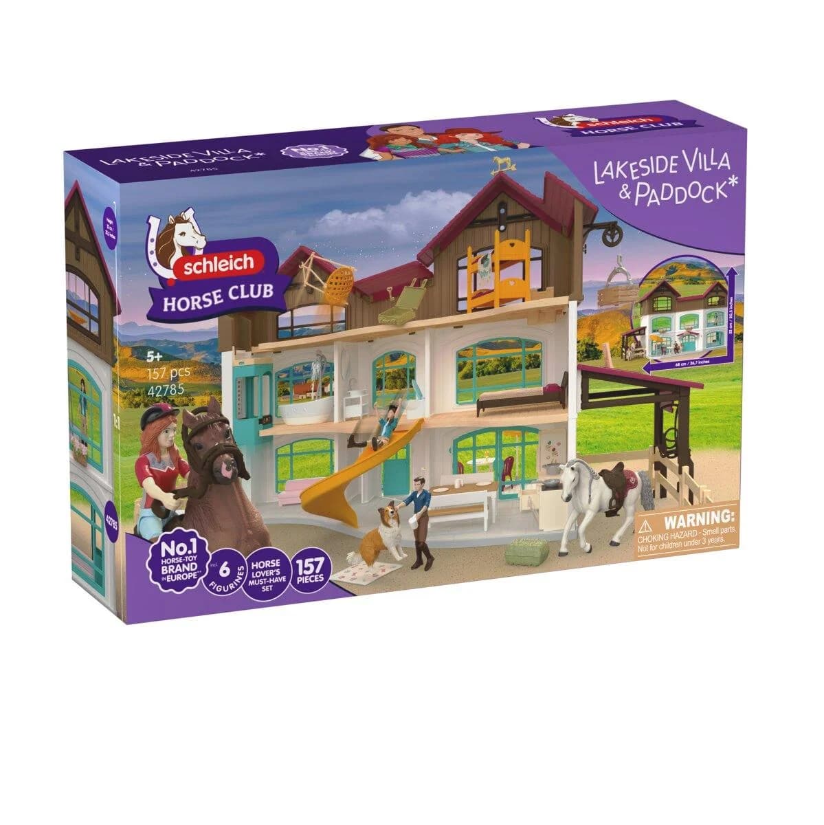 SCHLEICH HORSE CLUB Lakeside Villa & Paddock 42785 Spielset