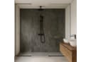 neu.haus Duschrückwand-Set 12-tlg. Wandpaneel Bladel 120 x 60 cm Urban Grey Bild 2