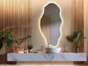 Tulup LED Wandspiegel Unregelmäßig 3 Farbtemperaturen Bild 3
