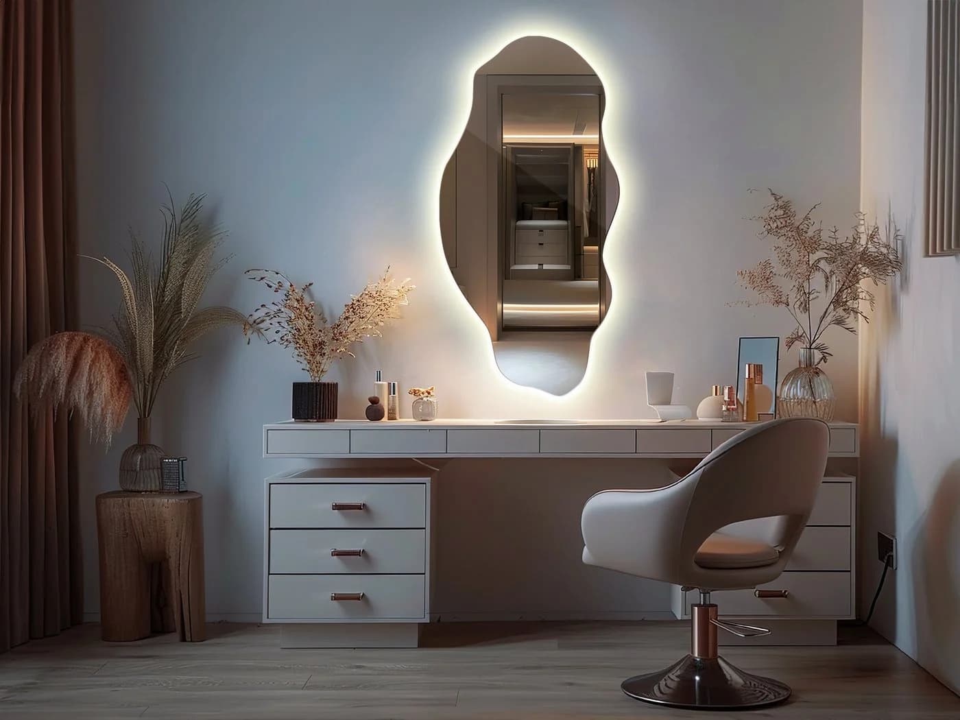 Tulup LED Wandspiegel Unregelmäßig 3 Farbtemperaturen - Bild 4