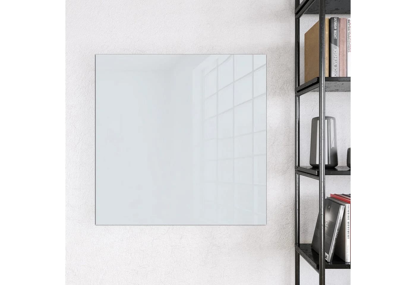 Primedeco Magnettafel Glas Hellgrau 30x30 cm Whiteboard Pinnwand - Bild 3