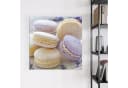 Primedeco Magnettafel Glas Lavendel Macarons Pinnwand Whiteboard Bild 3