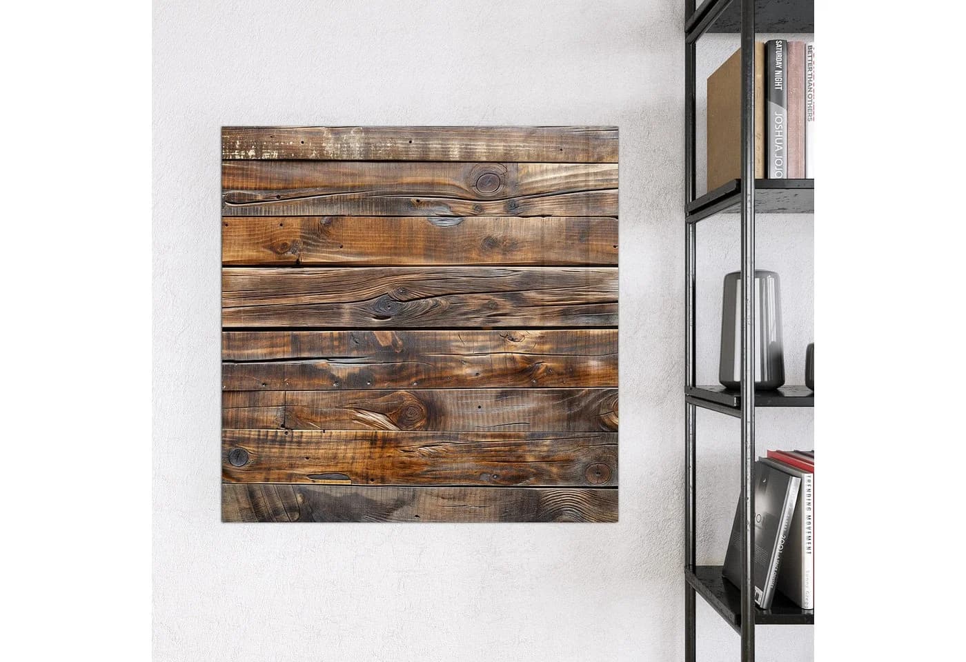 Primedeco Magnettafel Glas Holzmaserung Pinnwand Whiteboard beschreibbar - Bild 3