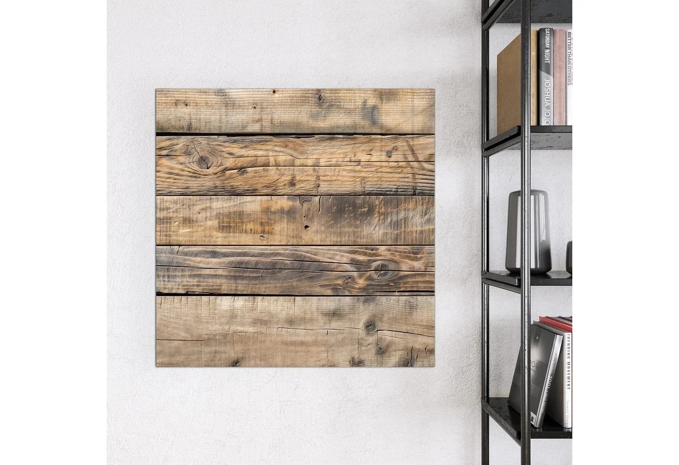 Primedeco Magnettafel Glas Holzmaserung Whiteboard beschreibbar - Bild 3