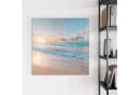 Primedeco Magnettafel Glas Sonnenaufgang Strand Whiteboard beschreibbar Bild 3