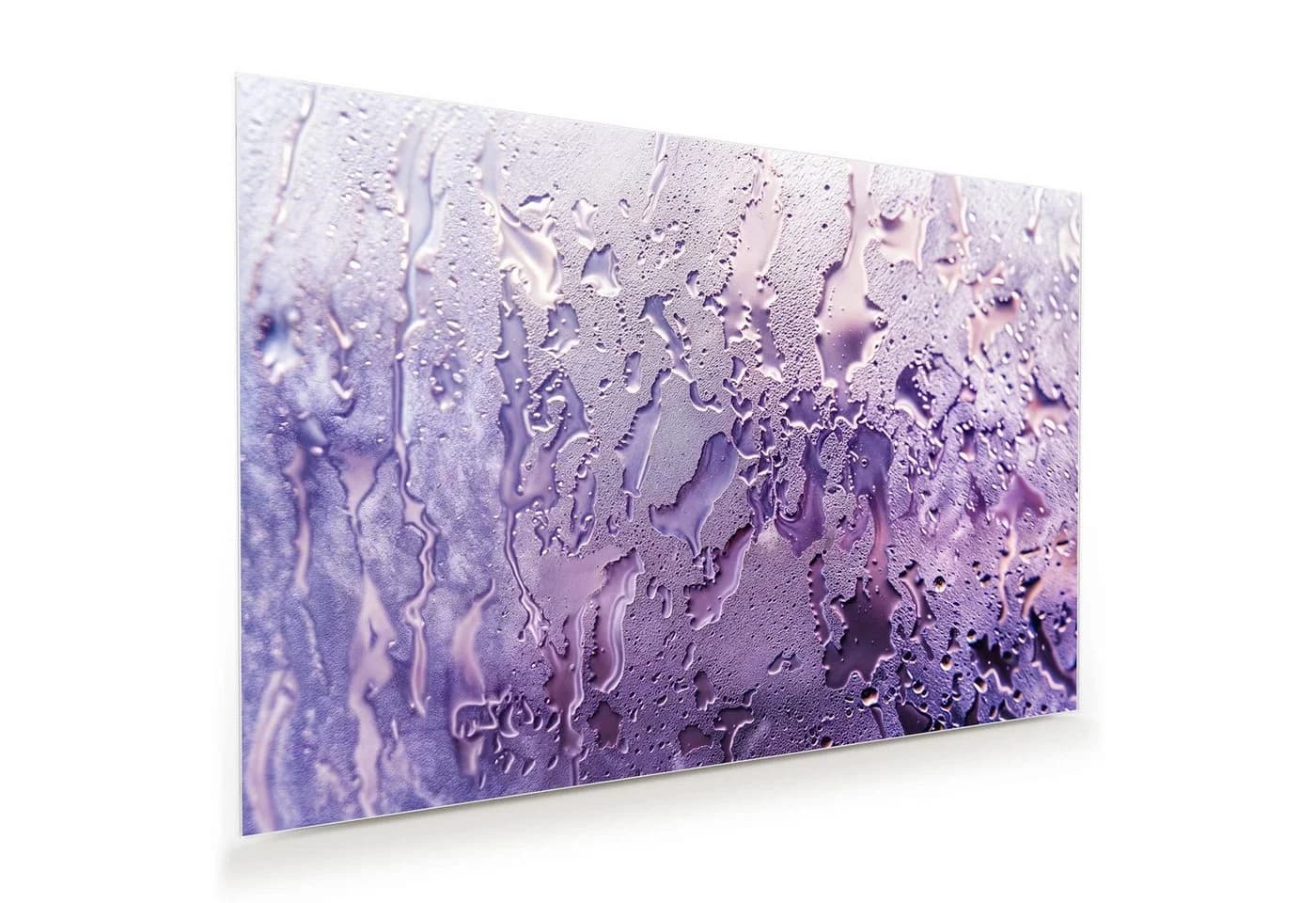 Primedeco Glasbild Wandbild Rauchige Tropfen Abstrakte Kunst - Bild 2