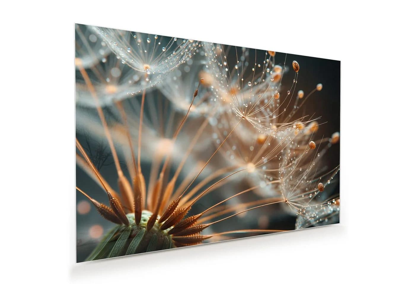 Primedeco Glasbild Pusteblumenperlen Blumen & Pflanzen - Bild 2