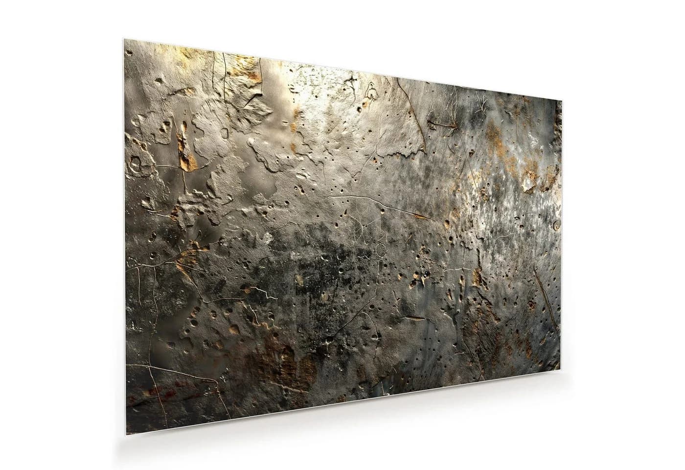 Primedeco Glasbild Wandbild Abstrakte Oberfläche mit Aufhängung - Bild 2