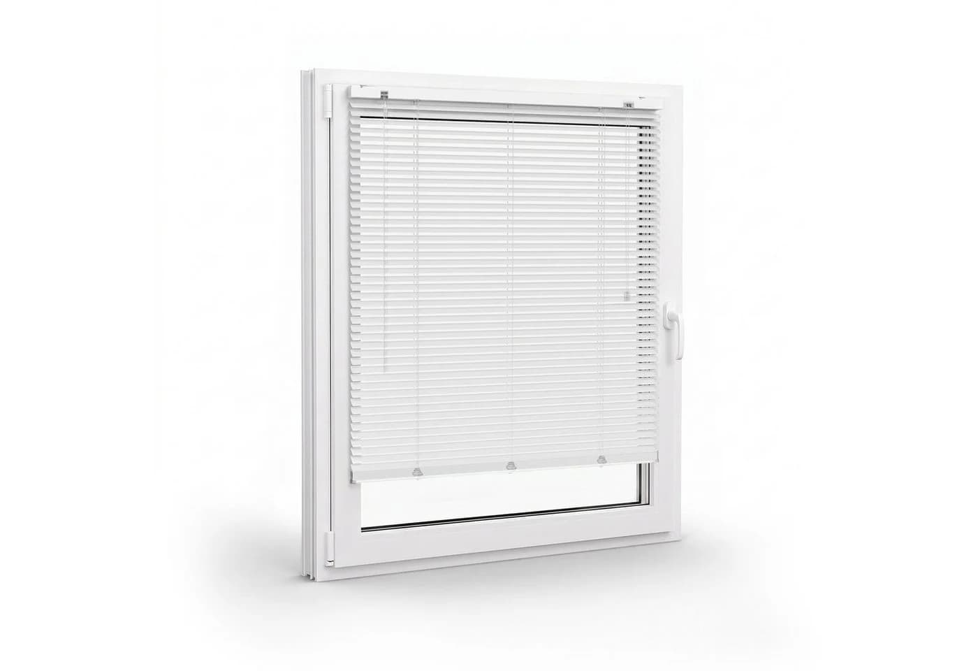 jalousiescout Aluminium-Jalousie 25mm Weiß Matt