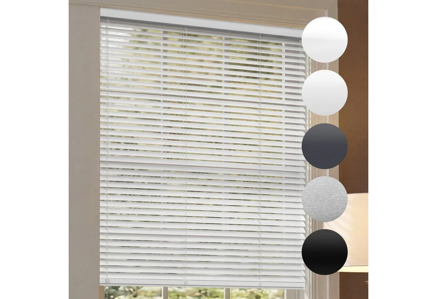 jalousiescout Aluminium-Jalousie 25mm Weiß Matt - Bild 2
