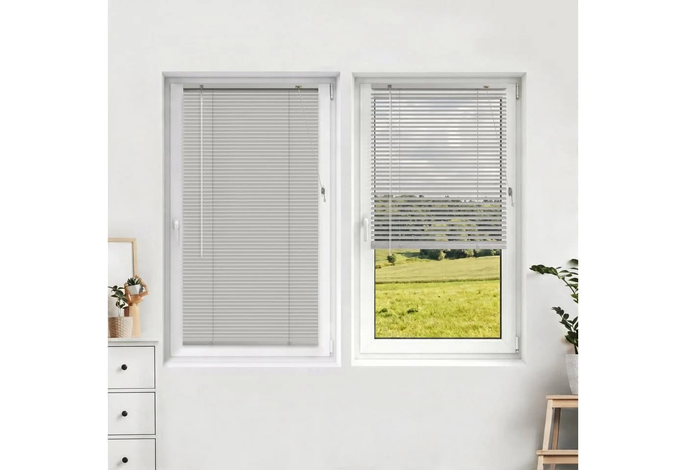 Victoria M. Jalousie LightLess Prime Aluminium 50x130 cm - Bild 2