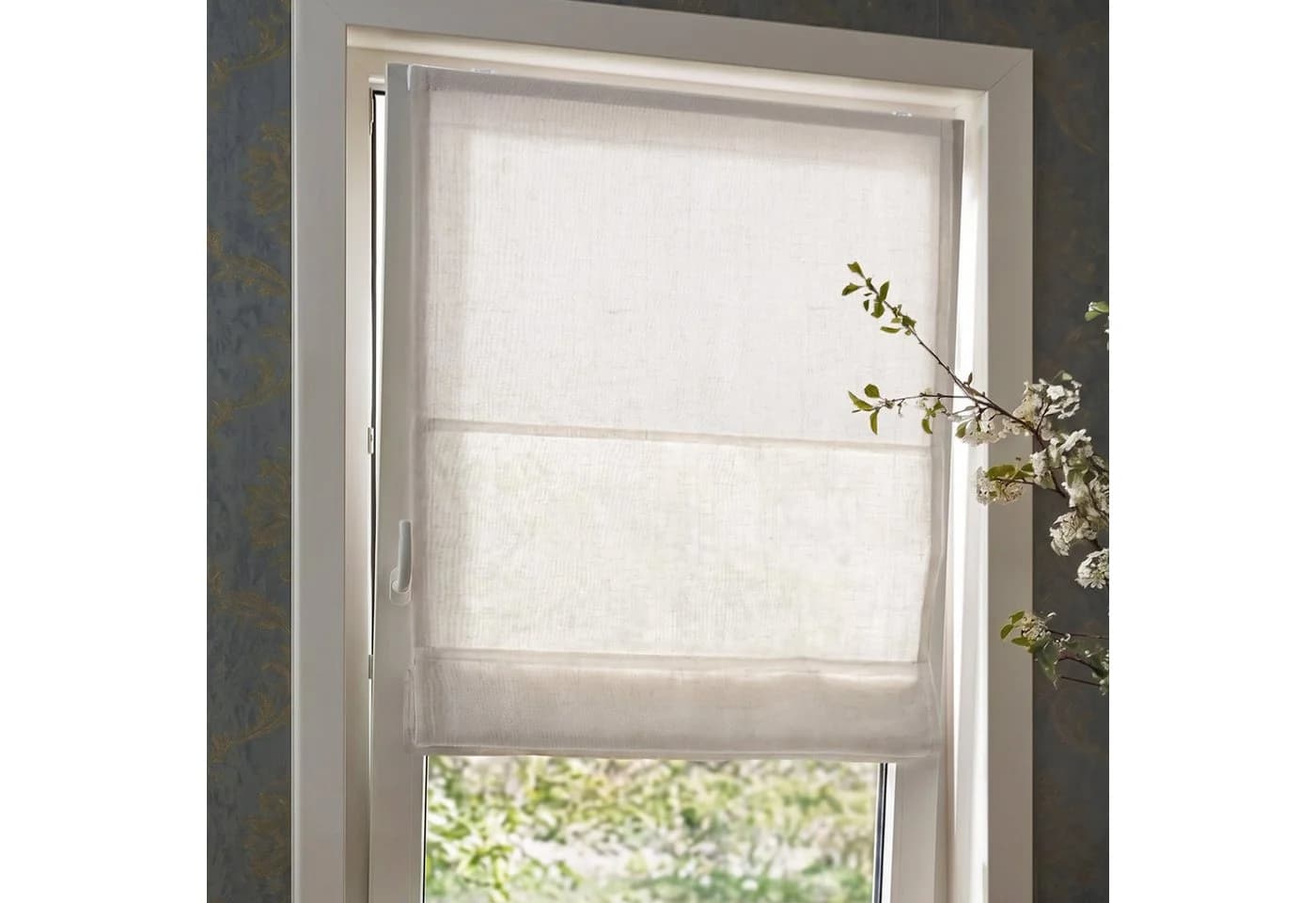 Victoria M. Raffrollo Ivora Premium Blickdicht Beige - Bild 3