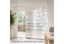 Nomiro Fensterfolie Sichtschutz Silber Frosted Selbstklebend PVC Bild 4