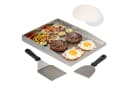 eluno Plancha-Set Edelstahl Grillplatte mit Zubehör Bild 2