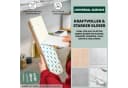eluno Gewürzregal 2er Set Bambus Metall Beige Bild 4