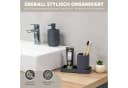 eluno Badaccessoire-Set VALONA 3tlg. Soft-Touch Grau Bild 4
