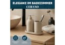 eluno Badaccessoire-Set CERANO 3tlg. Beige Keramik Bild 1