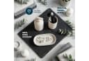 eluno Badaccessoire-Set CERANO 3tlg. Beige Keramik Bild 4