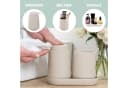 eluno Badaccessoire-Set TESERO 3tlg. Soft-Touch Beige Bild 3