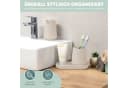 eluno Badaccessoire-Set TESERO 3tlg. Soft-Touch Beige Bild 4