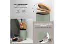 eluno Badaccessoire-Set 2-tlg. Salbei/Bambus mit Soft-Close & WC-Garnitur Bild 3