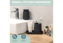 eluno Badaccessoire-Set TESERO 5tlg. Schwarz Soft-Touch Bild 4