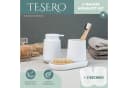 eluno Badaccessoire-Set TESERO 5tlg. Soft-Touch Weiß Bild 1