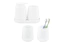 eluno Badaccessoire-Set TESERO 5tlg. Soft-Touch Weiß Bild 2