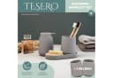 eluno Badaccessoire-Set TESERO 5tlg. Soft-Touch Grau Bild 1