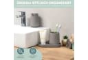 eluno Badaccessoire-Set TESERO 5tlg. Soft-Touch Grau Bild 4