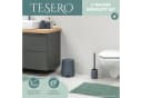 eluno Badaccessoire-Set TESERO 5tlg. Soft-Touch Grau Bild 1