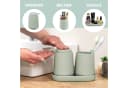 eluno Badaccessoire-Set TESERO 5tlg. Soft-Touch Salbei Bild 3