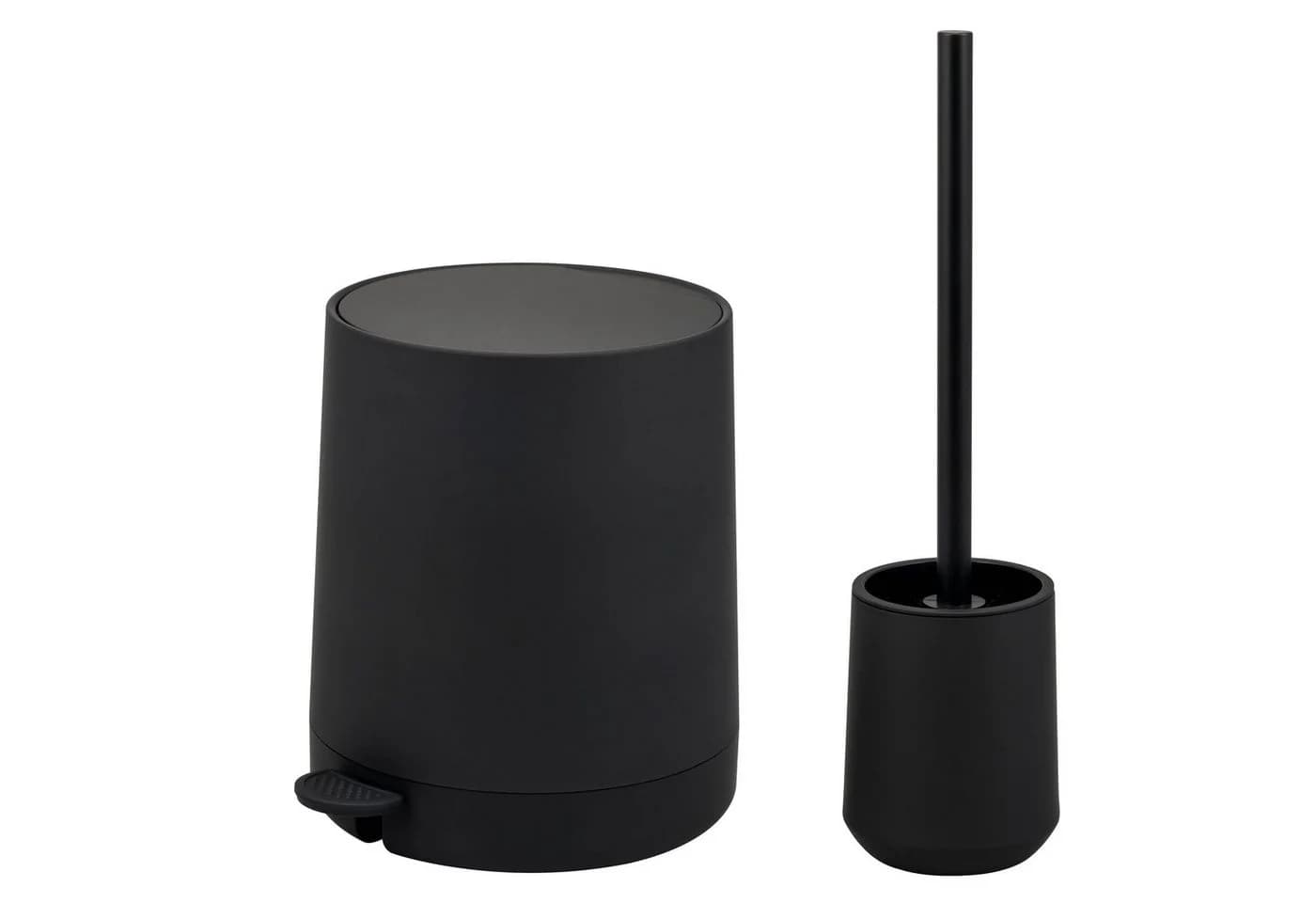 eluno Badaccessoire-Set TESERO 2tlg. Soft-Touch Schwarz - Bild 2