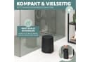 eluno Badaccessoire-Set TESERO 2tlg. Soft-Touch Schwarz Bild 3
