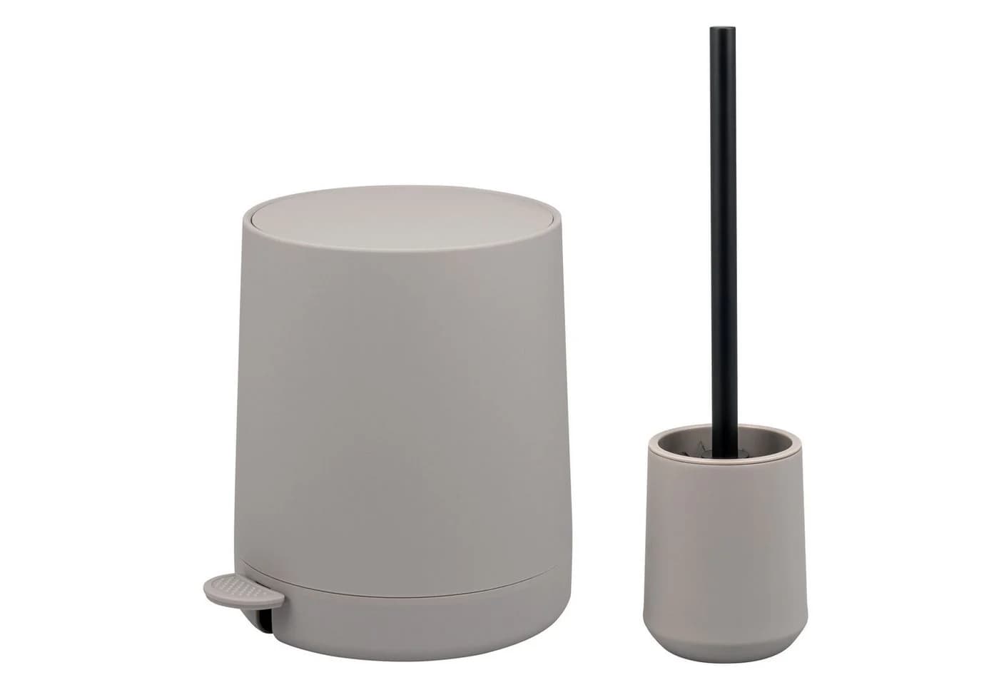 eluno Badaccessoire-Set TESERO 2tlg. Soft-Touch Taupe - Bild 2
