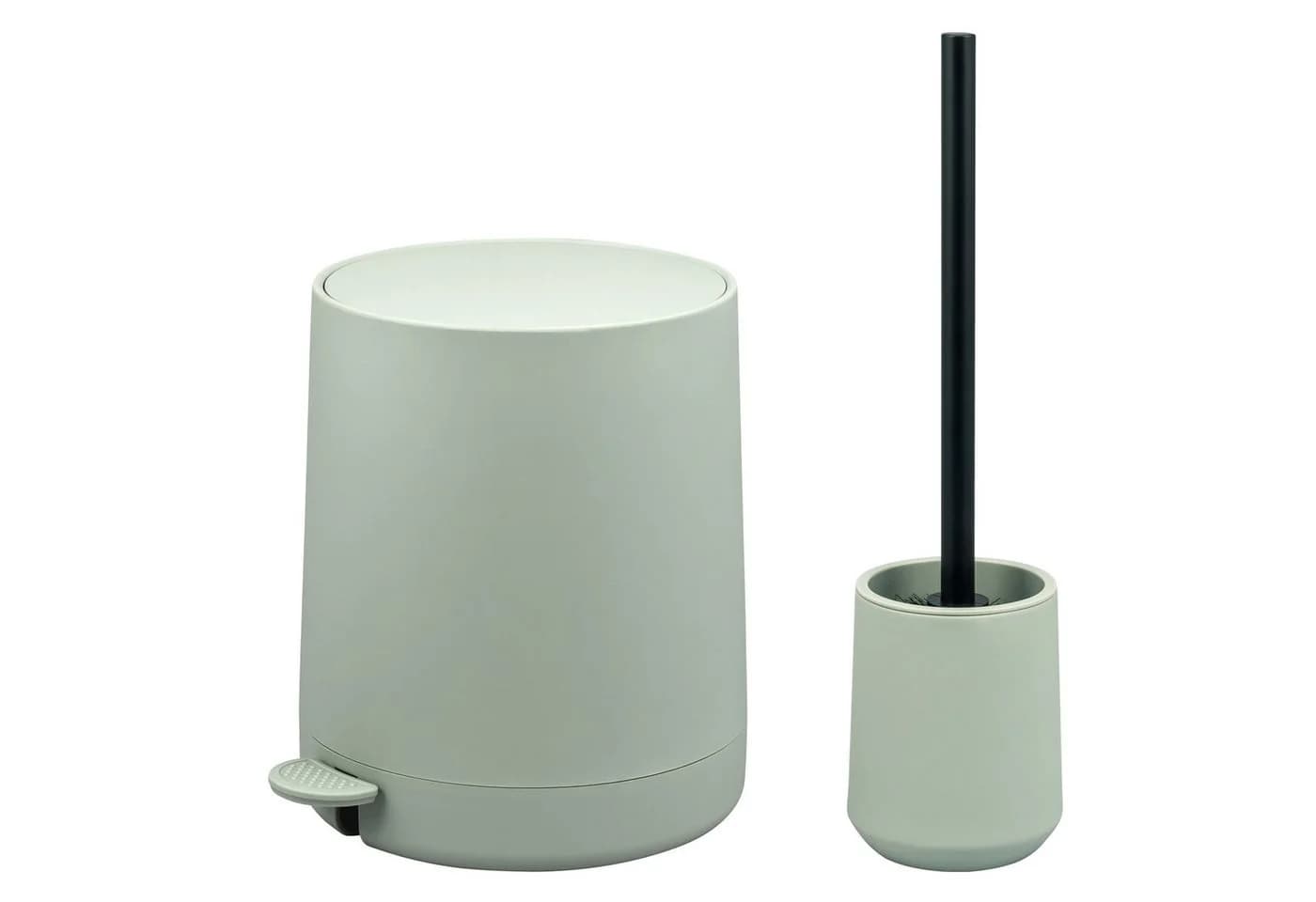eluno Badaccessoire-Set TESERO 2tlg. Soft-Touch in Salbei - Bild 2