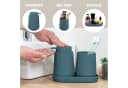 eluno Badaccessoire-Set TESERO 3tlg. Blau Soft-Touch Bild 3