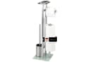 eluno WC-Garnitur freistehend Edelstahl & Glas 4in1 Bild 2