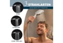 eluno Handbrause 3-tlg. inkl. Brauseschlauch und Wandhalterung Schwarz Bild 1