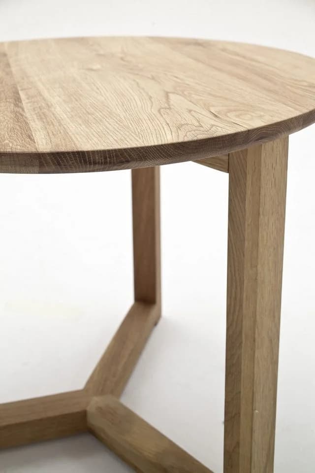 MCA furniture Couchtisch Set Sinio, 3-teilig, Asteiche massiv, Ø50/Ø45/Ø32 - Bild 4