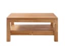 MCA furniture Couchtisch Gordon Kernbuche Massiv mit Schubkästen Bild 4