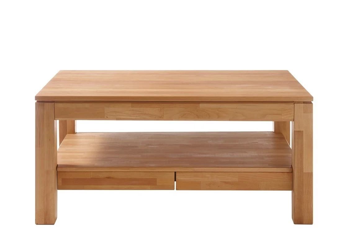 MCA furniture Couchtisch Gordon Kernbuche Massiv mit Schubkästen - Bild 4