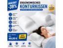 RelaxSleep Anti-Falten Kissen Memory Foam Beauty Schlafkissen Bild 1