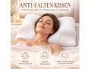 RelaxSleep Schlafkissen Anti-Falten Rückenschläferkissen Weiß Bild 1