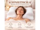 RelaxSleep Schlafkissen Anti-Falten Rückenschläferkissen Weiß Bild 2